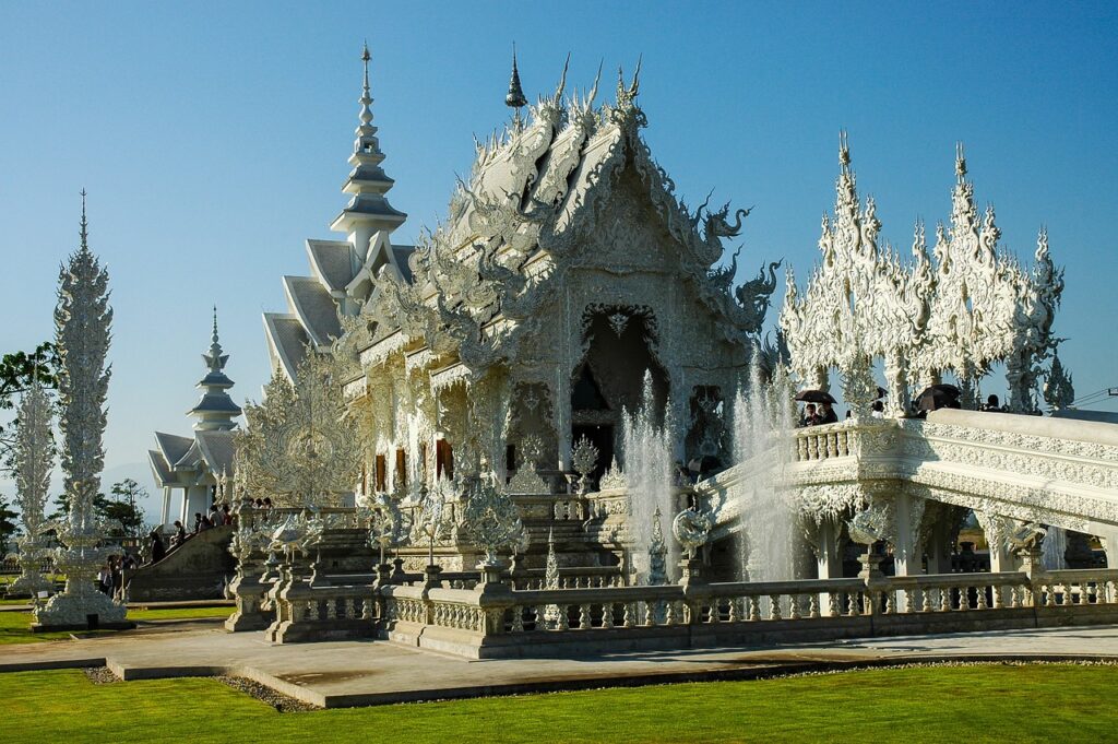 Weißer Tempel Chiang Rai Thailand